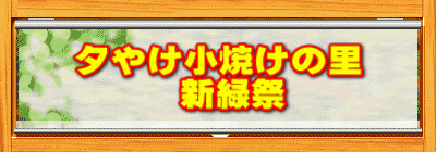 夕やけ小焼けの里 　　　新緑祭